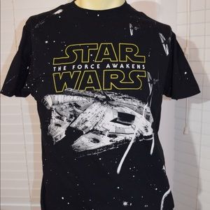 Star Wars the force awakens millennium tee M